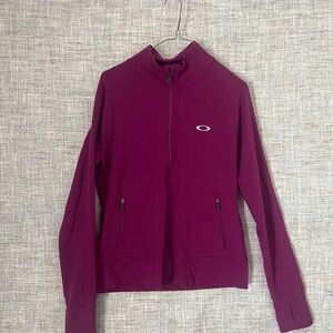 Oakley Women's Plum Full-Zip Athletic Jacket